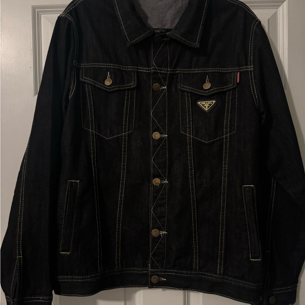 Prada Black Denim Jacket